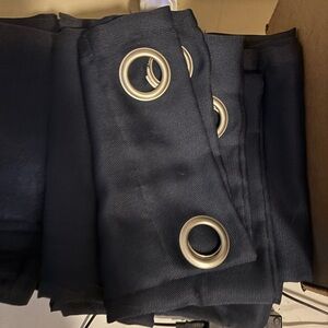 Black Grommet Curtains